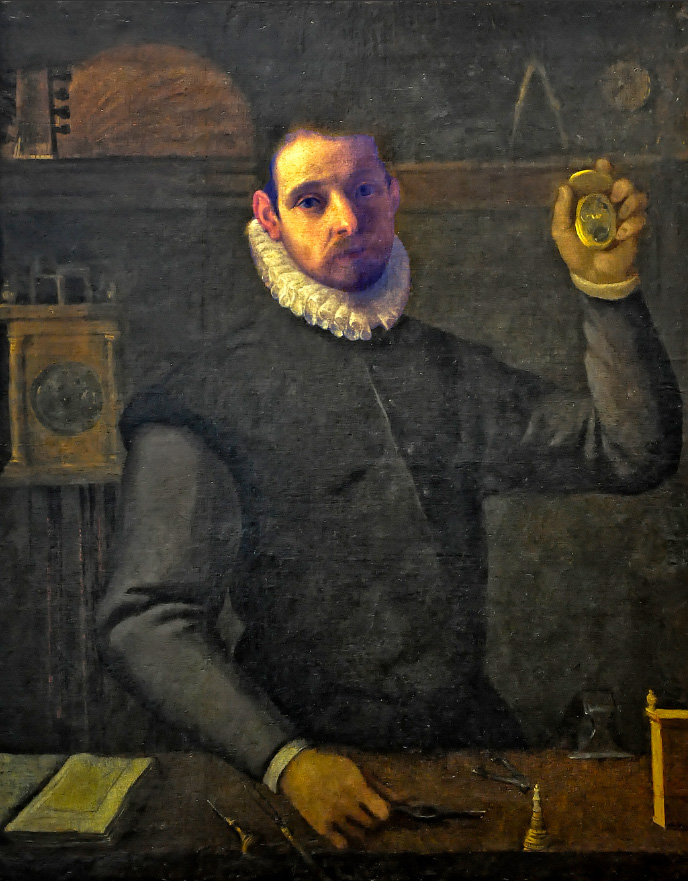 self portrait as a watchmaker